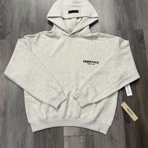 Essentials Light Oatmeal Hoodie